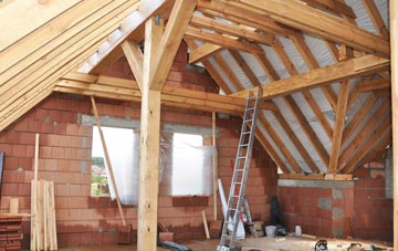 Miless Green attic trusses